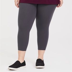 Torrid Dark Grey Capri Legging